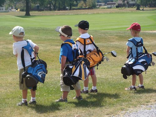 junior golfers